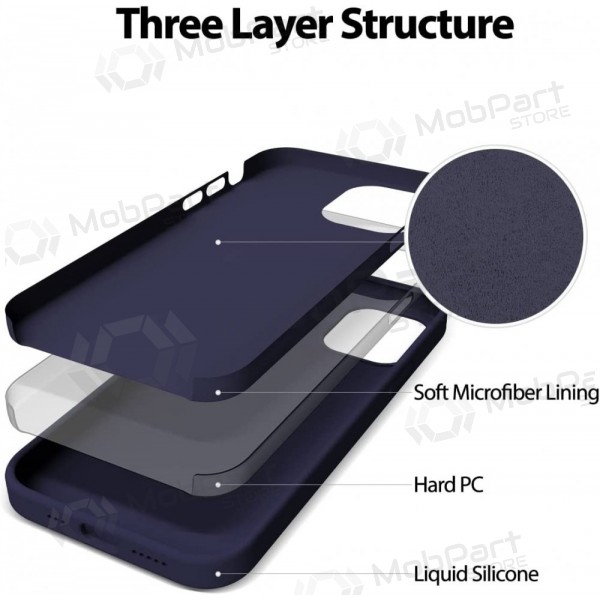 Samsung Galaxy S26 Ultra kotelo Mercury - Pure Magsafe Silicon Case (tummansininen)