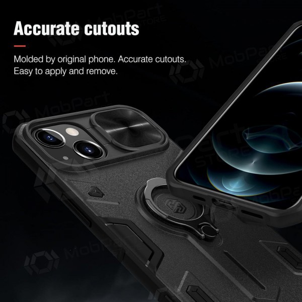 Apple iPhone 14 Pro Max suojakuori „Nillkin Armor Pro“ (musta) Apple iPhone 14 Pro Max suojakuori „Nillkin Armor Pro“ (musta)