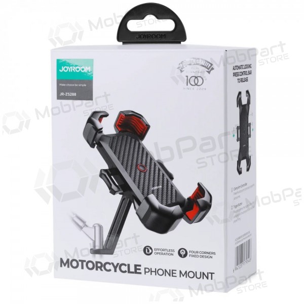 Telefono laikiklis motociklui Joyroom JR-ZS288 musta