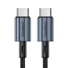USB kaapeli Choetech XCC-1015 USB-C to USB-C PD60W 2.0m musta