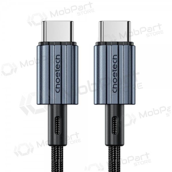 USB kaapeli Choetech XCC-1015 USB-C to USB-C PD60W 2.0m musta