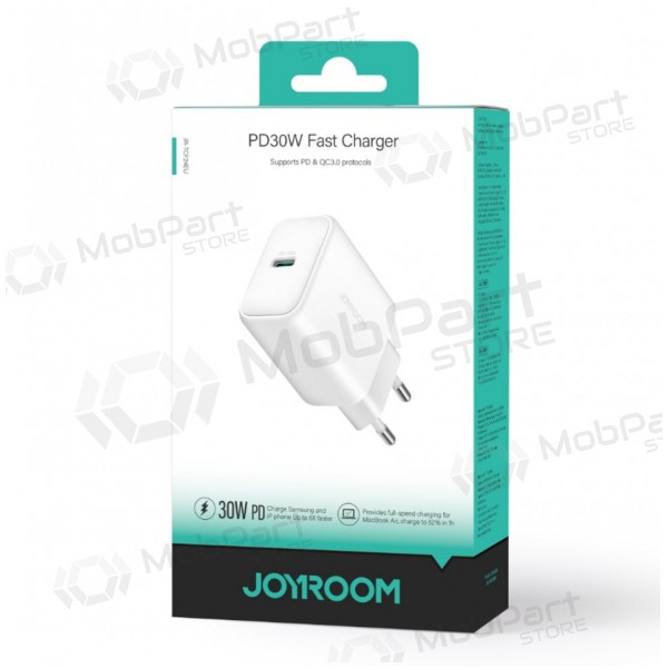 Laturi Joyroom JR-TCF24 USB-C PD30W valkoinen