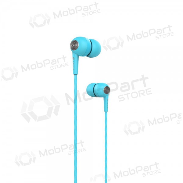 Handsfree Devia Kintone 3,5mm (sininen)