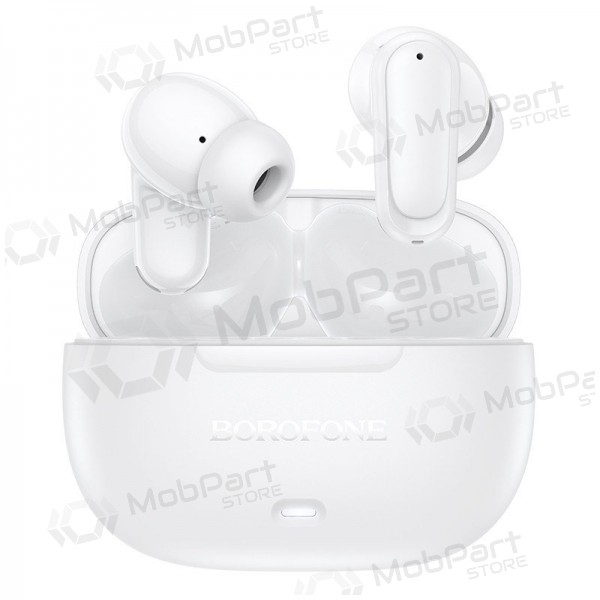 Langattomat Borofone BW96 Bluetooth ANC ENC USB-C -kuulokkeet, valkoinen