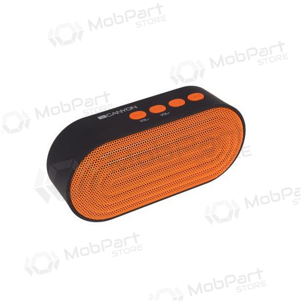 Bluetooth kannettava yläkaiutin CANYON CNE-CBTSP3BO (MicroSD, AUX, BT V4.2, 300mAh)