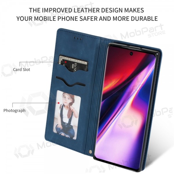 Xiaomi Redmi A7 4G kotelo - Business Style tummansininen