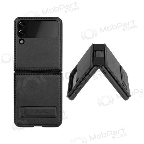 Samsung Galaxy Z Flip4 kotelo -Nillkin Leather- (musta)