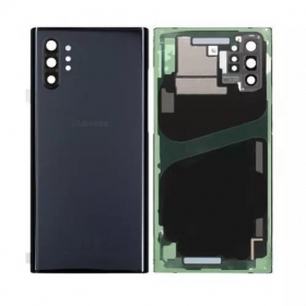 Samsung N975F Galaxy Note 10 Plus takaakkukansi musta (Aura Black) (käytetty grade C, alkuperäinen)