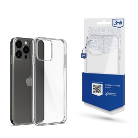 Apple iPhone 16 Pro Max kuori - 3MK Clear Case (läpinäkyvä)