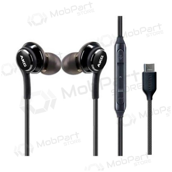 Handsfree Samsung AKG Note 10 / Note 10+ (GH59-15252A) Type-C (musta)