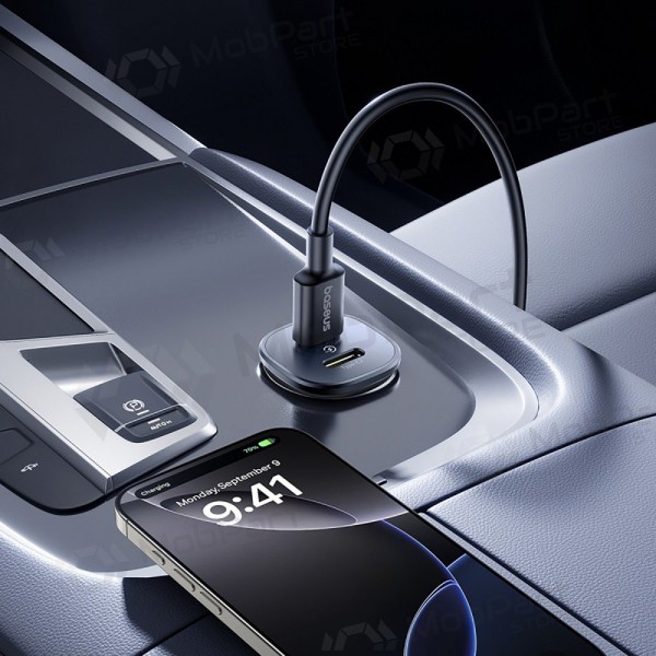 Autolaturi Baseus GoTrip 2xUSB-C 30W musta C00072300123-01