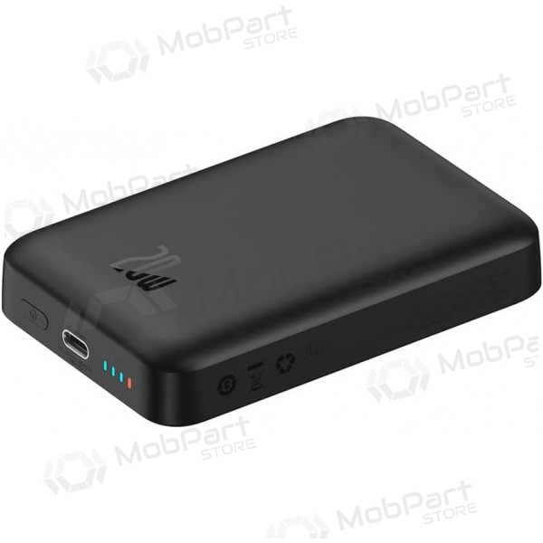 Ulkoinen paristo Power Bank Baseus Magnetic Mini Air 20W 10000mAh musta P10059001113-00