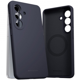 Samsung Galaxy A37 kotelo Mercury - Pure Magsafe Silicon Case (musta)