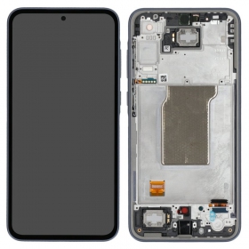 Samsung Galaxy A35 näyttö (Navy) (kehyksellä) (OLED)