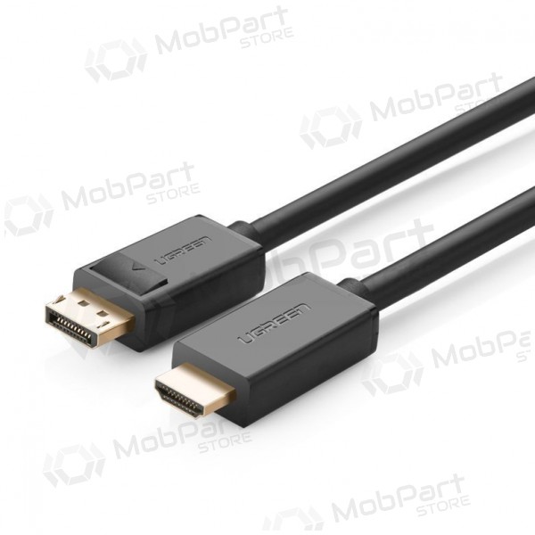 Kaapeli Ugreen DP101 DisplayPort to HDMI 2.0m musta