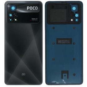 Xiaomi Poco X4 Pro 5G takaakkukansi (musta) (alkuperäinen) (service pack)