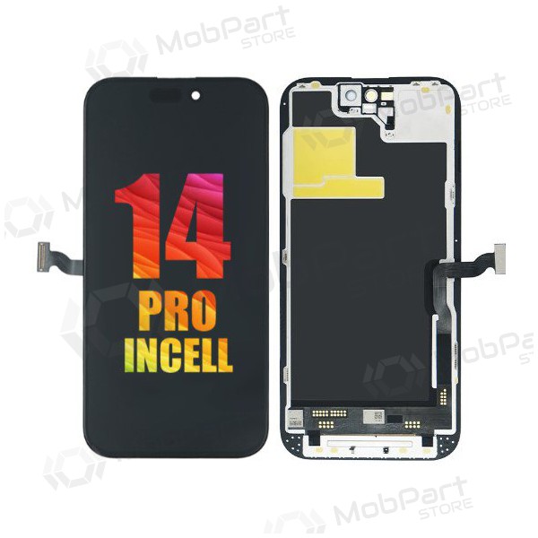 Ekranas tarkoitettu  iPhone 14 Pro su lietimui jautriu stikliuku INCELL