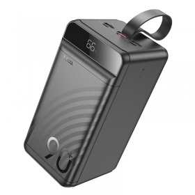 Ulkoinen paristo Power Bank Hoco J123D 22.5W+PD20W 90000mAh musta