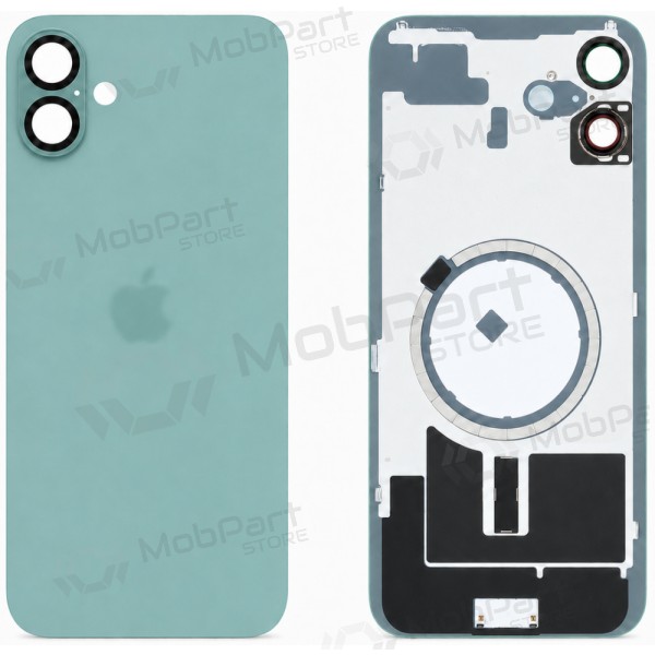 Apple iPhone 16 Plus takakansi (turkoosi) (Premium)
