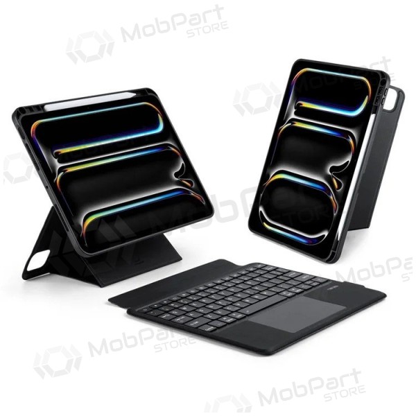 Apple iPad Pro 11 2024, 2025 kotelo näppäimistöllä - Dux Ducis DK (musta)