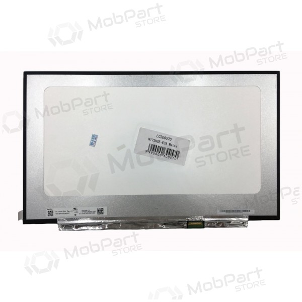 Matrica 17.3" 1920x1080 FULL HD, LED, IPS, SLIM, matinis, 30pin (dešinėje) EDP, A+ Matrica 17.3" 1920x1080 FULL HD, LED, IPS, SLIM, matinis, 30pin (dešinėje) EDP, A+