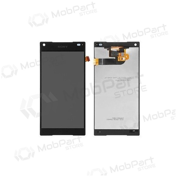 Sony Xperia Z5 compact E5803 / Xperia Z5 compact E5823 näyttö (musta) (refurbished, alkuperäinen)
