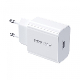 Puhelimen laturi Remax CA08 20 W USB-C valkoinen