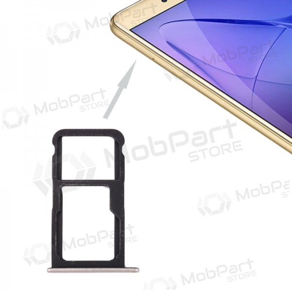 Huawei P8 Lite 2017 / P9 Lite 2017 / Honor 8 Lite SIM kortin pidike (kultainen) (alkuperäinen) Huawei P8 Lite 2017 / P9 Lite 2017 / Honor 8 Lite SIM kortin pidike (kultainen) (alkuperäinen)