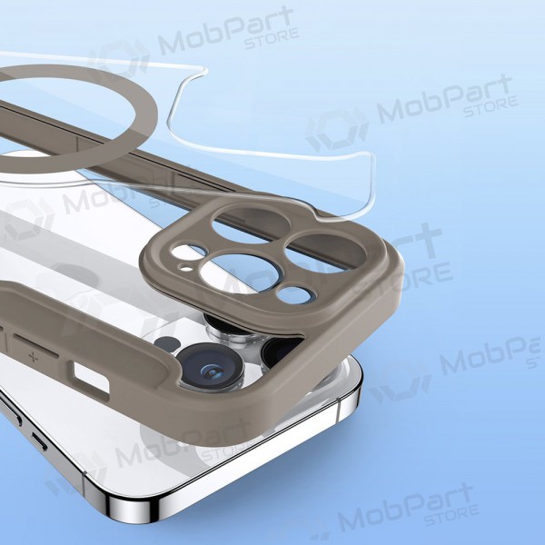 Apple iPhone 13 / 14 kotelo - Dux Ducis Skin X Pro (ruskea)