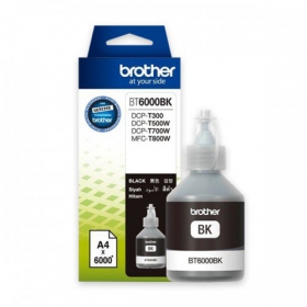 Brother DCP-T300/ T500W/ T700W (BT6000BK), musta kasetti mustesuihkutulostimille, 6000 sivut.