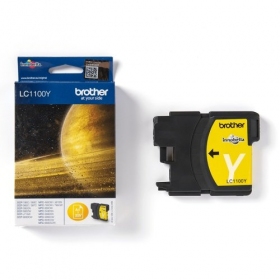 Brother LC-1100Y (LC1100Y) mustekasetti, keltainen