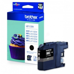 Brother LC 123 (LC123BK), musta mustekasetti mustesuihkutulostimille