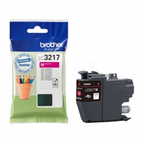 Brother LC 3217 (LC3217M), magenta mustekasetti mustesuihkutulostimiin, 550 sivua.