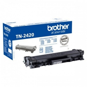 Brother TN-2420 (TN2420), musta lasertulostimen värikasetti, 3000 sivua