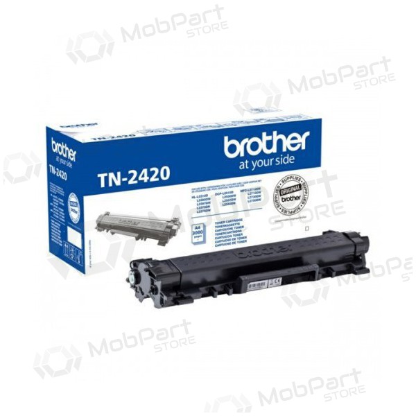 Brother TN-2420 (TN2420), musta lasertulostimen värikasetti, 3000 sivua