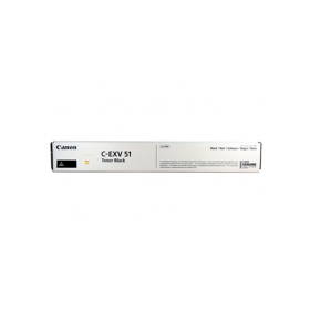 Canon C-EXV 51 (0481C002), musta värikasetti lasertulostimille, 69000 sivua.