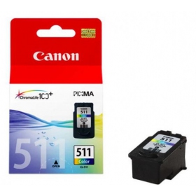 Canon CL-511 (2972B001), trispalvė kasetti mustesuihkutulostimille