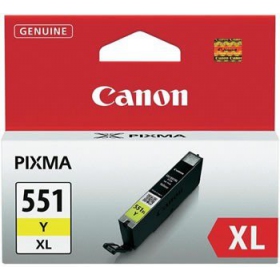 Canon CLI-551XL (6446B001), keltainen mustekasetti mustesuihkutulostimiin