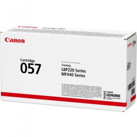 Canon CRG 057 (3009C002) musta kasetti lasertulostimille, 3100 sivut.