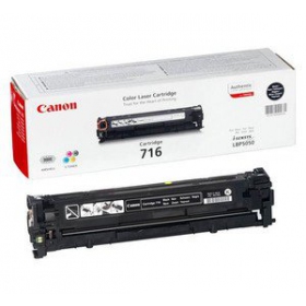 Canon CRG 716 (1980B002) musta värikasetti lasertulostimille, 2300 sivua.