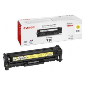 Canon CRG 718 (2659B002) keltainen värikasetti lasertulostimille, 2900 sivua