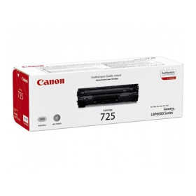 Canon CRG 725 (3484B002) musta värikasetti lasertulostimille, 1600 sivua
