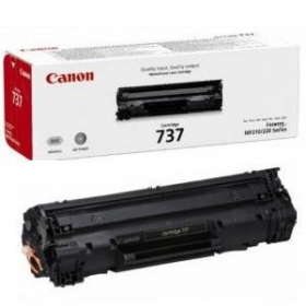 Canon CRG 737 (9435B002) musta värikasetti lasertulostimille, 2100 sivua.