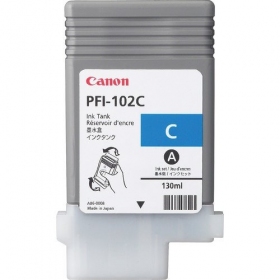 Canon PFI-102C (0896B001) mustekasetti, syaani (SPEC)