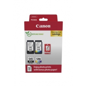 Canon PG-545/CL-546 (8287B008) mustekasettisarja, BK/CMY