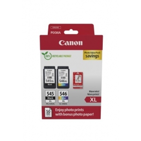 Canon PG-545XL/CL-546XL (8286B011) Photo value pack Mustekasettisarja, BK/CMY