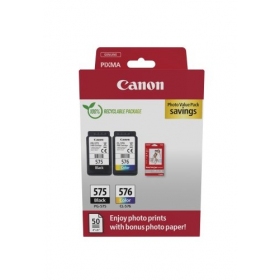 Canon PG-575/CL-576 (5438C004) Photo value pack Mustekasettisarja, BK/CMY