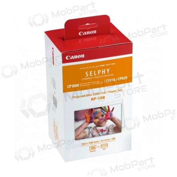 Canon 8568B001 RP-108 värikasetti + 100x148mm paperi 108 arkkia - (SPEC)