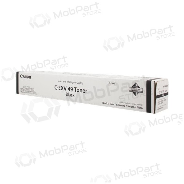 Canon C-EXV 49 (8524B002AA), musta värikasetti lasertulostimiin, 36 000 sivua.