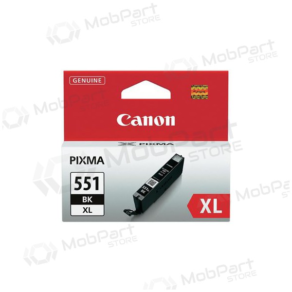 Canon CLI-551XL (6443B001), musta mustekasetti mustesuihkutulostimille